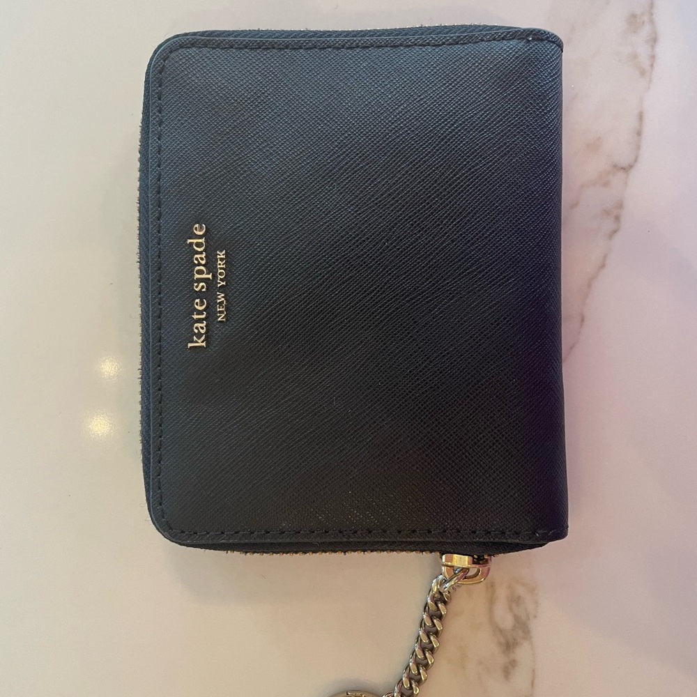 CLOSET CLEAR OUT! Kate Spade Black Zip-Around Wallet